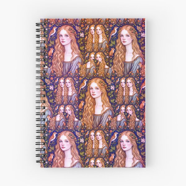 Item preview, A Pre Raphaelite Maiden  designed and sold by Lisa Marie Mercer.