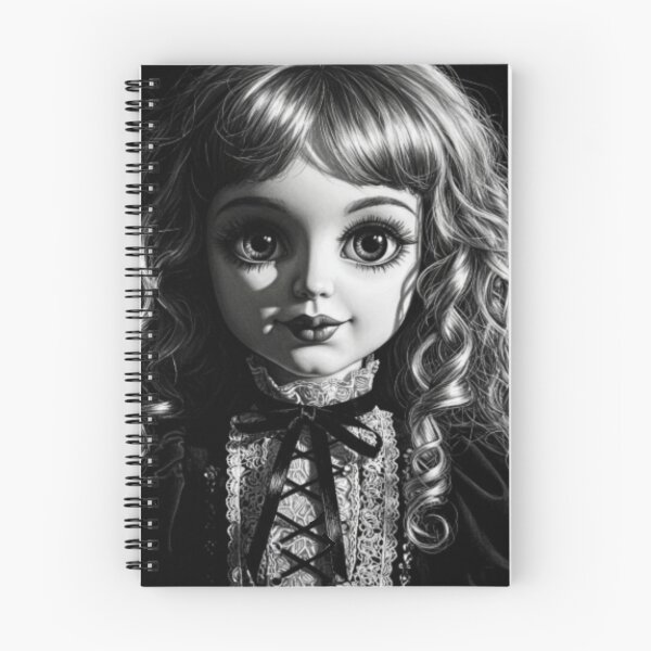 Item preview, Pretty Gothic Doll with Huge Eyes designed and sold by DarkArts66.