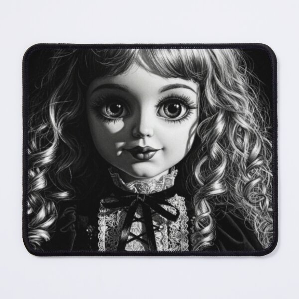 Item preview, Pretty Gothic Doll with Huge Eyes designed and sold by DarkArts66.