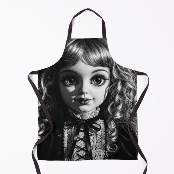 Item preview, Pretty Gothic Doll with Huge Eyes designed and sold by DarkArts66.