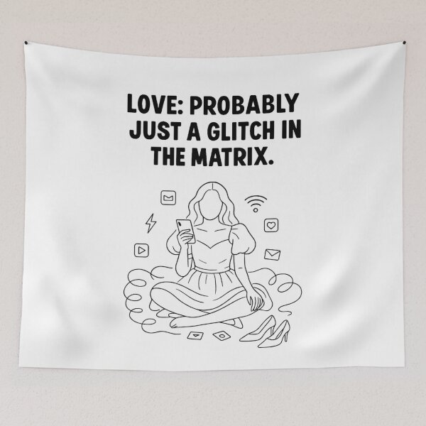 Item preview, Relatable Deadpan Quote Poster | Minimalist Humor Wall Art designed and sold by AptSEVENTY3.