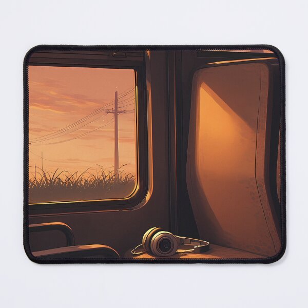 Item preview, Train journey into the twilight designed and sold by Working-Woman.