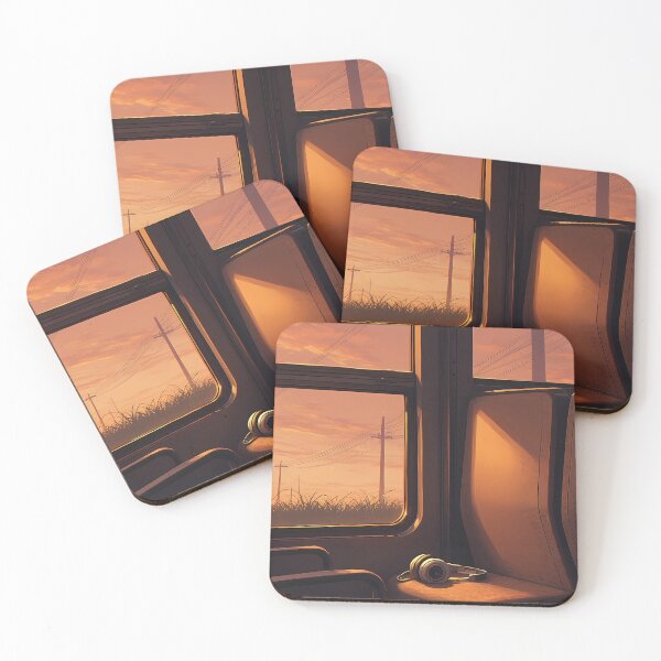 Item preview, Train journey into the twilight designed and sold by Working-Woman.