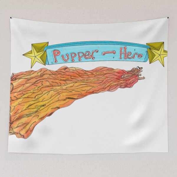 Item preview, Super hero dog - Pupper-Hero designed and sold by nostakesart.