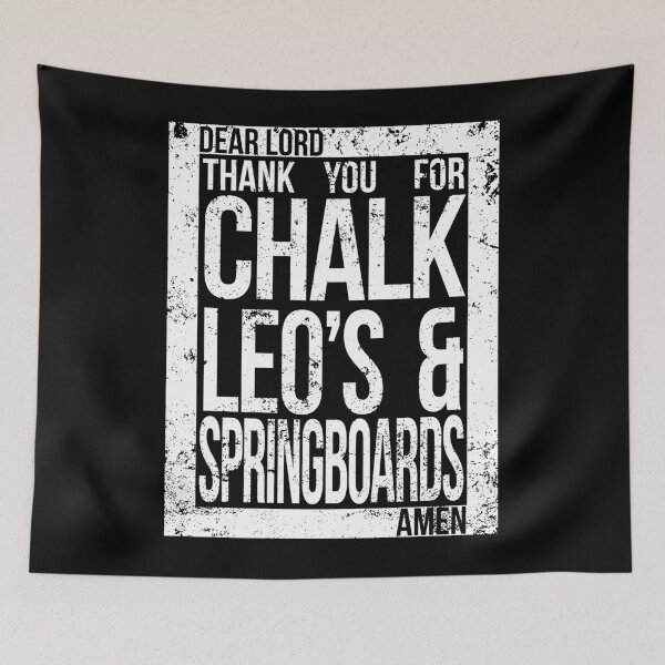 Item preview, Gymnasts Prayer Chalk LEOs And Springboards designed and sold by shoppzee.