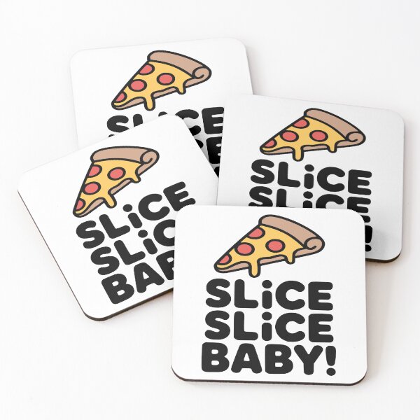 Item preview, Slice Slice Baby! Cute Pizza Pun designed and sold by PMCreative.