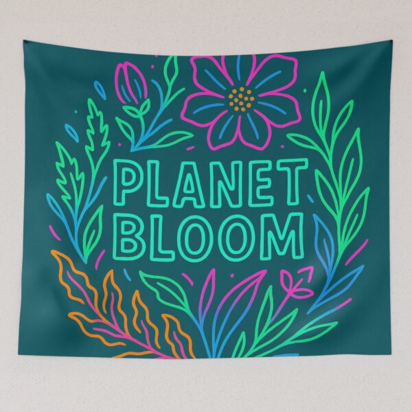 Item preview, Planet Bloom – Nature Growth & Environmental Awareness Design designed and sold by AddictiveDesign.