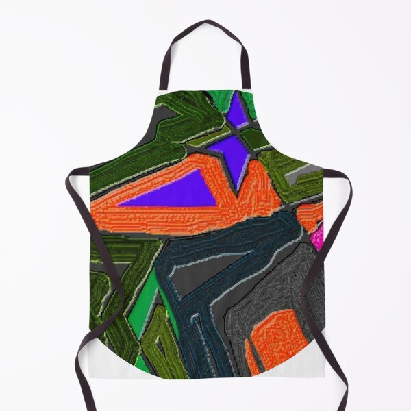 Item preview, Jumbled Dark Fluorescence Round Abstract Design designed and sold by SmashingDeals.