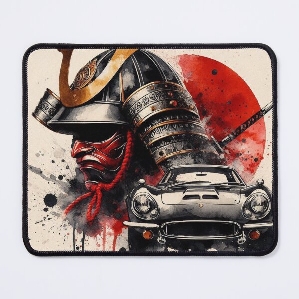 Item preview, Samurai Spirit - Japanese Watercolor JDM Art V.1 designed and sold by CARSOOTH.