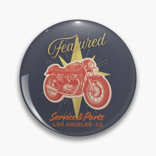 Item preview, Vintage Motorcycle service & parts Los Angeles designed and sold by Fuel-Shirts.