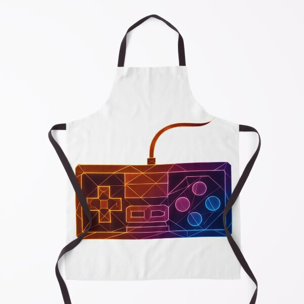Item preview, GeoNeon 80's Controller | Ember Collection | Vibrant Geometric Neon Art designed and sold by Avagen Designs.