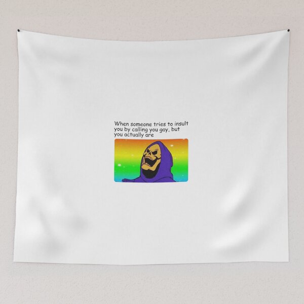 Item preview, When Someone Calls You Gay Funny Meme  designed and sold by Equalized.