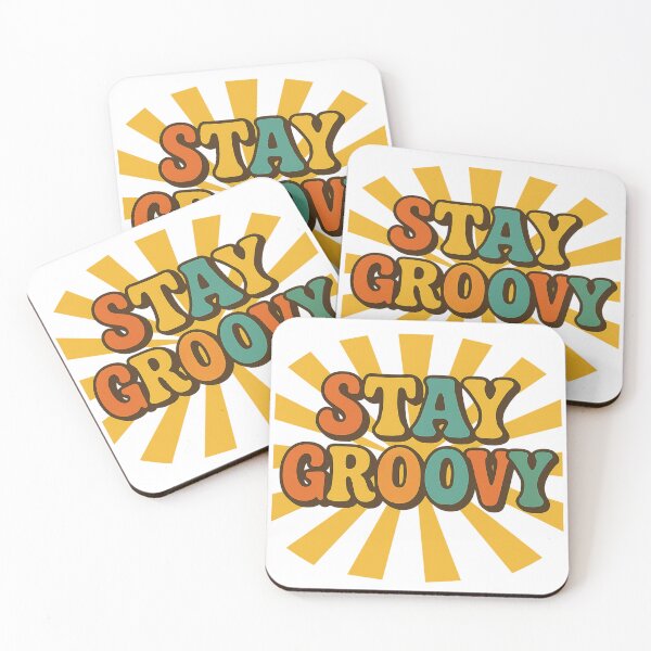Item preview, Stay Groovy Retro Vibes designed and sold by Byarasstudio.