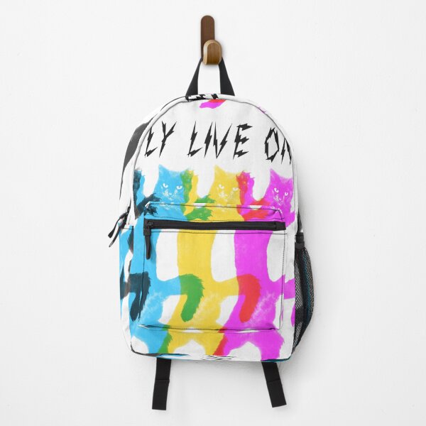 Item preview, Copy of YOLO – You Only Live Once　Colorful Cat Dance　Electric shock logo Font Black designed and sold by YellowMagicJP.