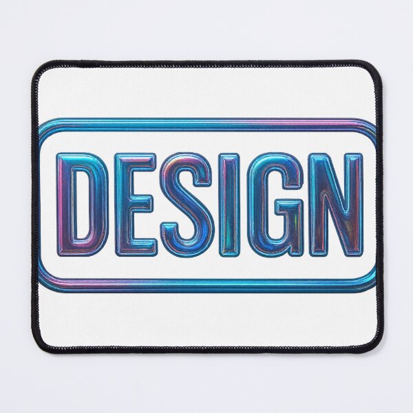 Item preview, Futuristic Gradient Text Design with Neon Like Glow on Black designed and sold by Creative88Art.
