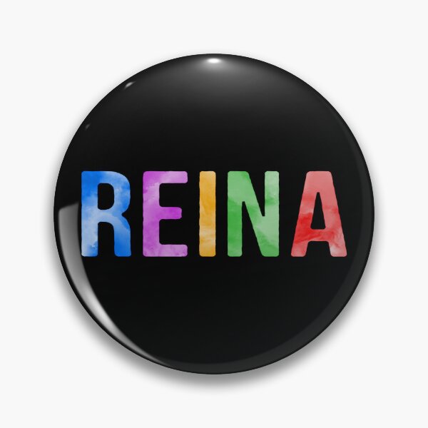 Item preview, Reina Name Bright Colors designed and sold by Jeallan Designs.