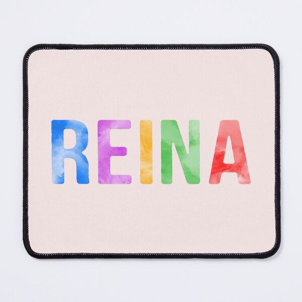 Item preview, Reina Name Bright Colors designed and sold by Jeallan Designs.