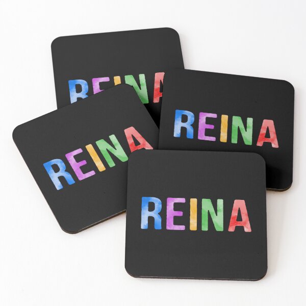 Item preview, Reina Name Bright Colors designed and sold by Jeallan Designs.