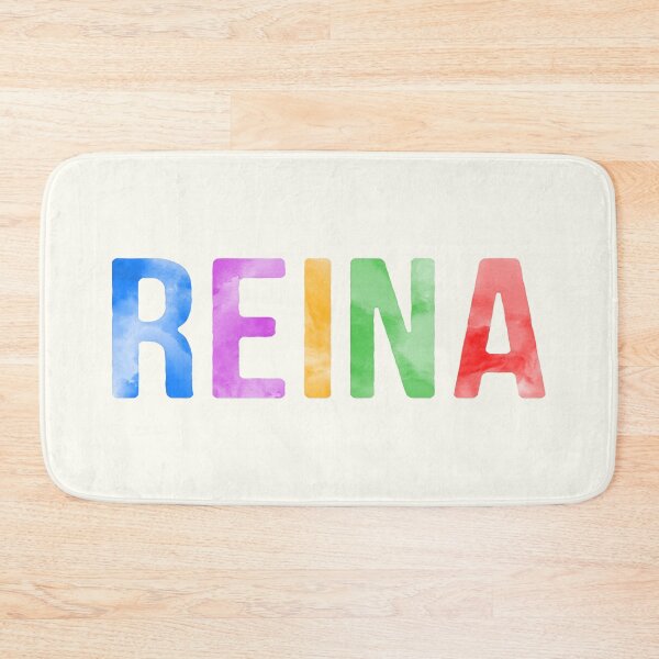 Item preview, Reina Name Bright Colors designed and sold by Jeallan Designs.