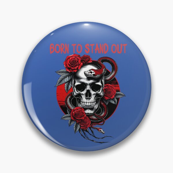 Item preview, Born to Stand Out – Skull & Snake Design designed and sold by EducaPro.