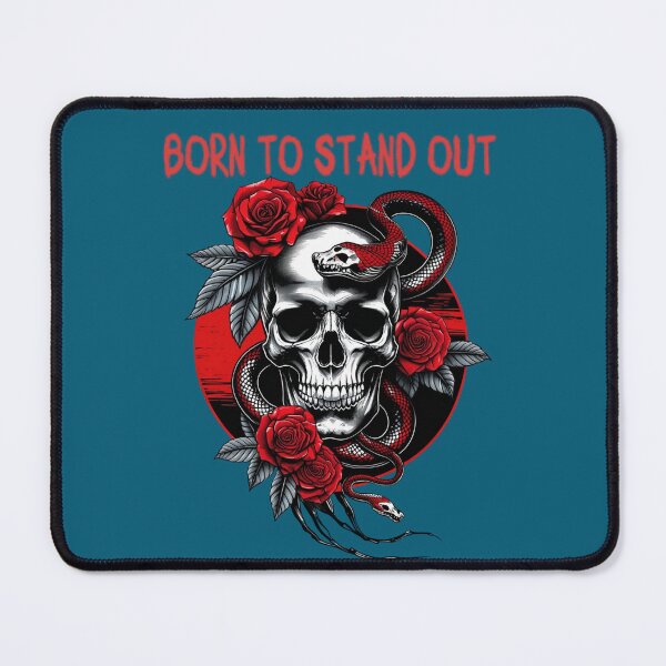 Item preview, Born to Stand Out – Skull & Snake Design designed and sold by EducaPro.