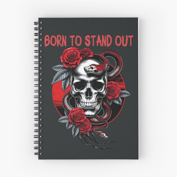 Item preview, Born to Stand Out – Skull & Snake Design designed and sold by EducaPro.