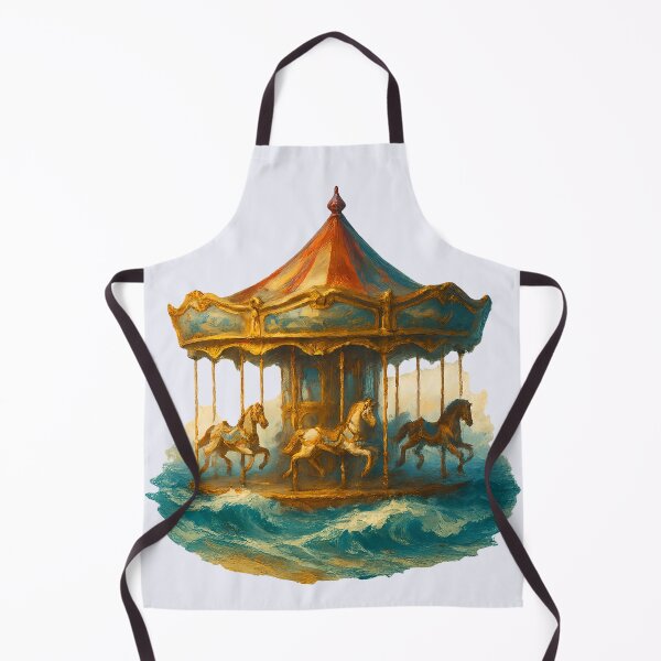 Item preview, Carousel on the Waves designed and sold by FunnySignalStudio.
