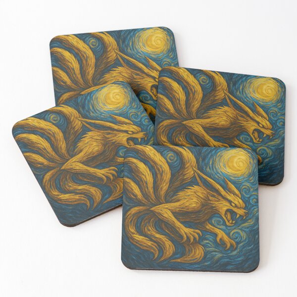 Item preview, Mythic Nine-Tails – Starry Night Reimagined designed and sold by Fanfandom Studio.