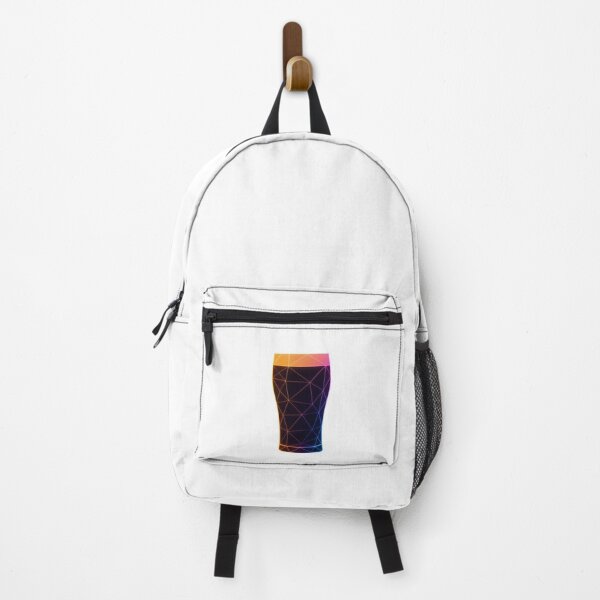 Item preview, GeoNeon Pint | Ember Collection | Vibrant Geometric Neon Art designed and sold by Avagen Designs.