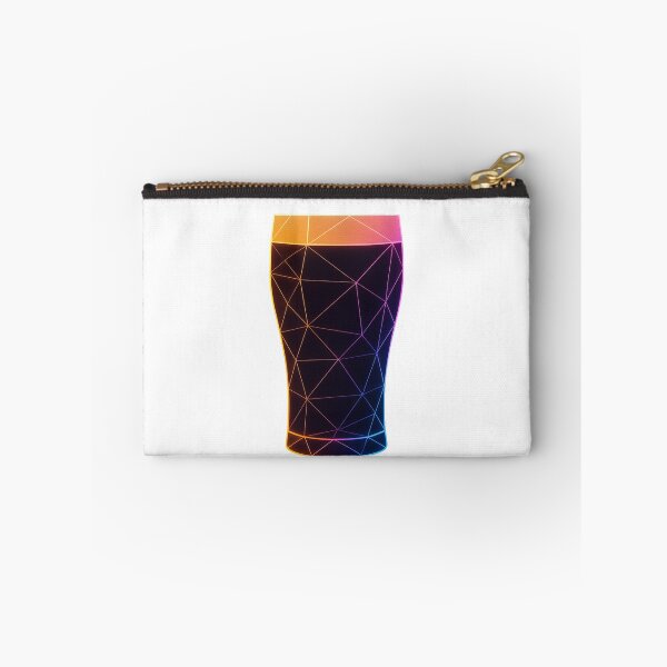 Item preview, GeoNeon Pint | Ember Collection | Vibrant Geometric Neon Art designed and sold by Avagen Designs.