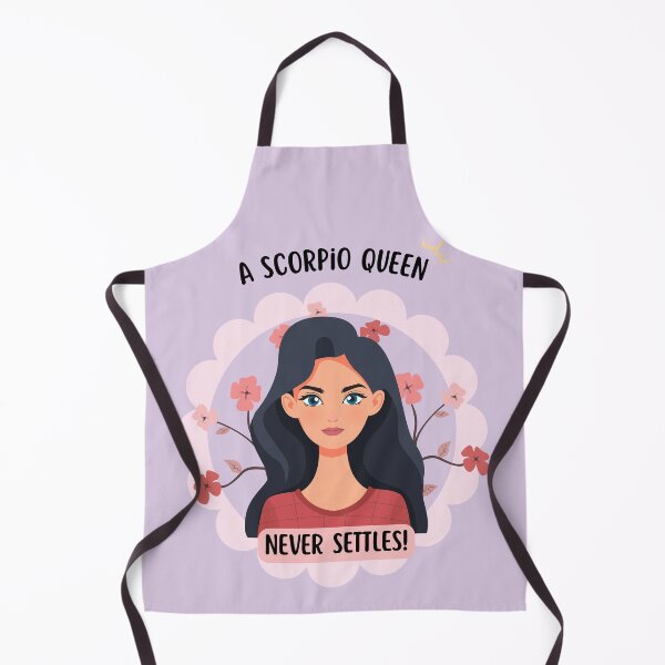 Item preview, Scorpio Queen Zodiac Design | Pastel Violet Astrology Art designed and sold by RoraLily.