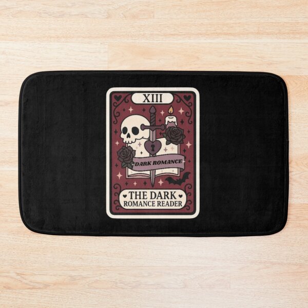 Item preview, The Dark Romance Reader Tarot Card – Dark Romance Bookish Aesthetic Sticker designed and sold by theliteraryedit.