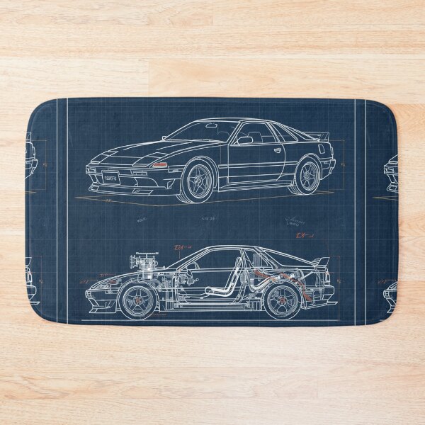 Item preview, For The Enthusiasts - Iconic JDM Chassis Code Grid Design   designed and sold by CARSOOTH.
