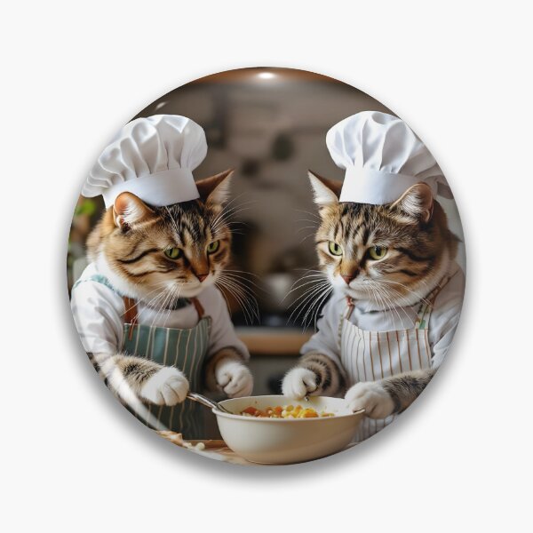 Item preview, Cat Cooking Class designed and sold by Paw's Arts.