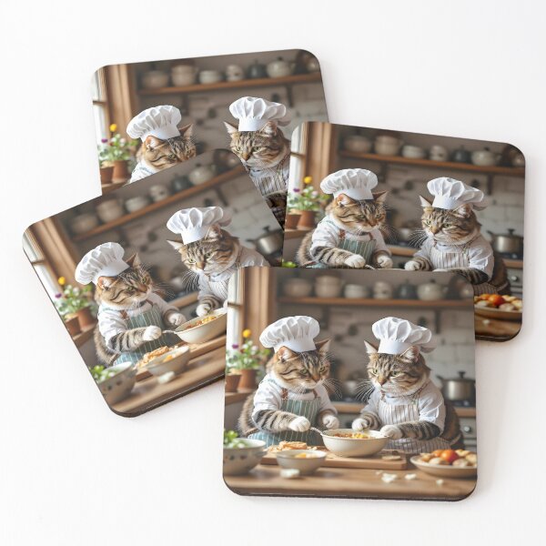 Item preview, Cat Cooking Class designed and sold by Paw's Arts.