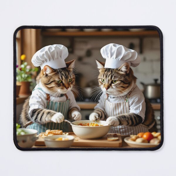 Item preview, Cat Cooking Class designed and sold by Paw's Arts.