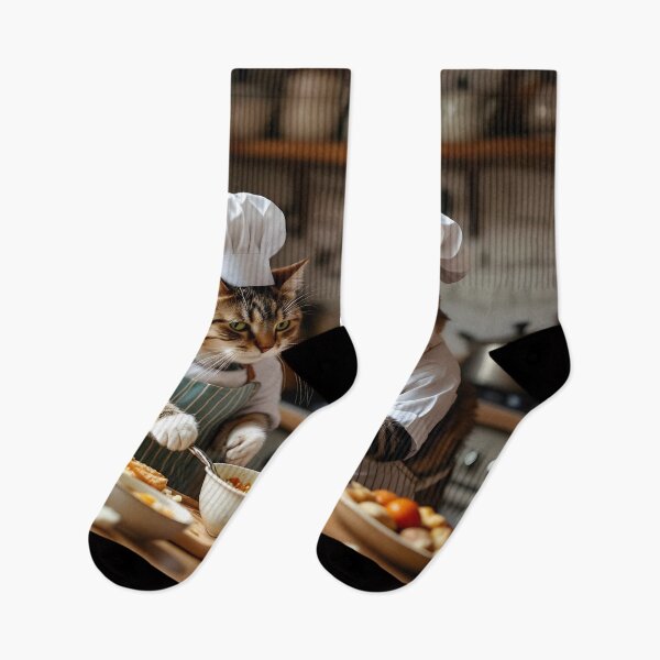 Item preview, Cat Cooking Class designed and sold by Paw's Arts.