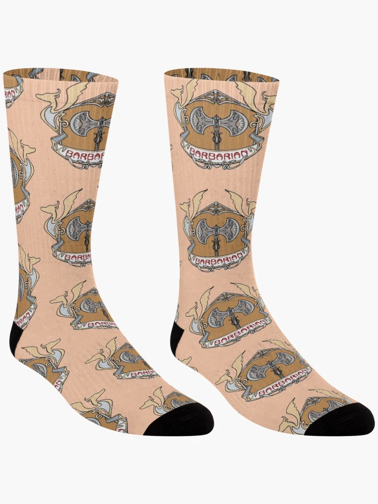 Thumbnail 3 of 5, Socks, Barbarian designed and sold by Ranefea.