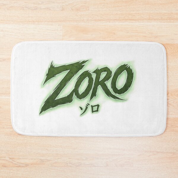 Item preview, Zoro – Neon Blade Typography designed and sold by Fanfandom Studio.