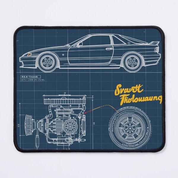 Item preview, For The Enthusiasts - Iconic JDM Chassis Code Grid Design V.1 designed and sold by CARSOOTH.