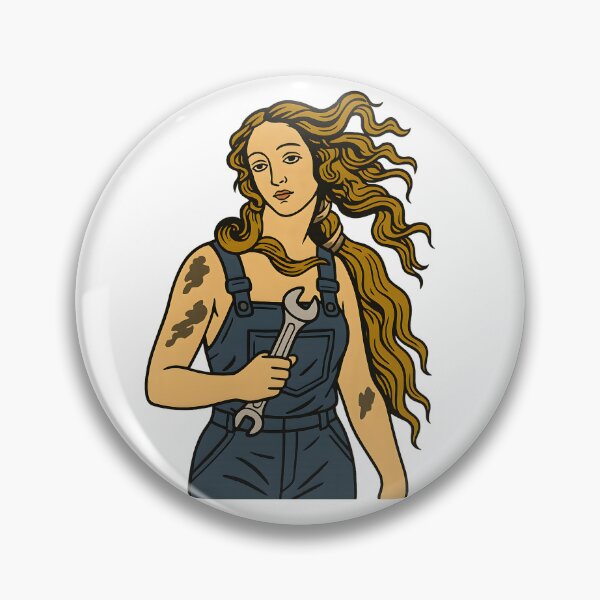 Item preview, Birth of Venus Auto Mechanic Parody designed and sold by The Classics Freak.