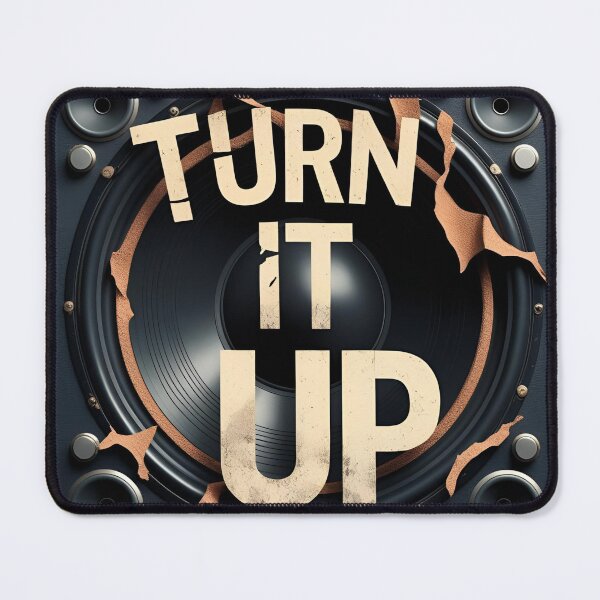Item preview, Turn It Up designed and sold by RisingWolfStudio.