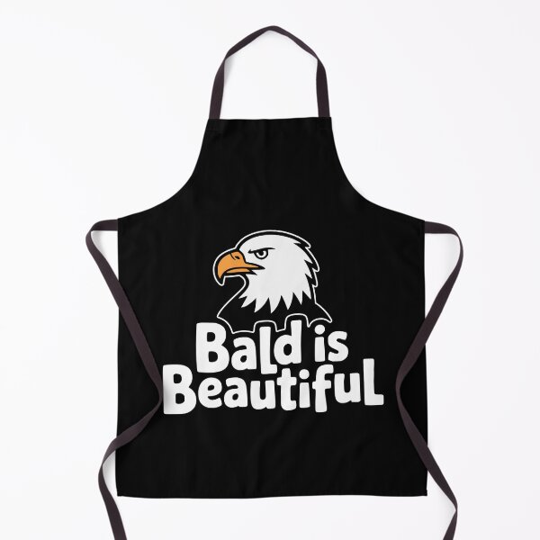 Item preview, Bald Is Beautiful! Funny Bald Eagle Pun designed and sold by PMCreative.