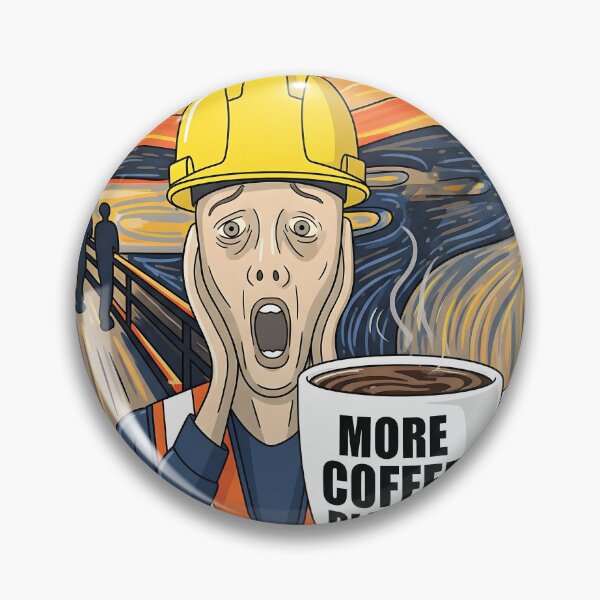 Item preview, The Scream More Coffee Please Meme designed and sold by The Classics Freak.