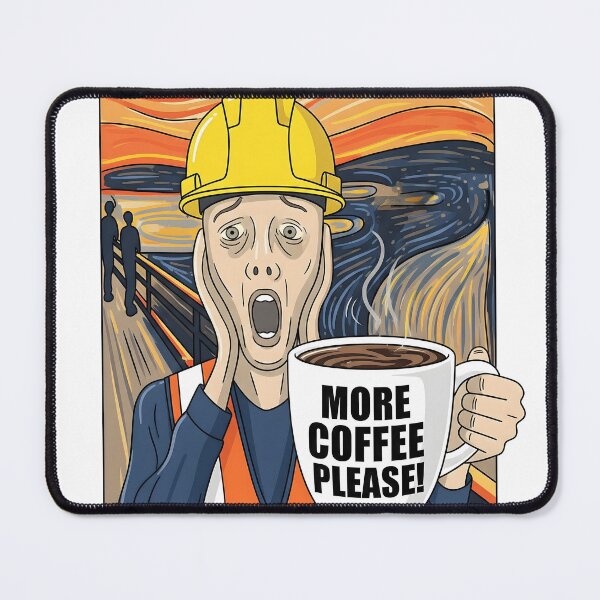 Item preview, The Scream More Coffee Please Meme designed and sold by The Classics Freak.