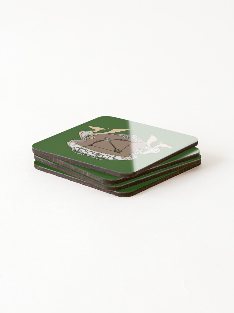 Thumbnail 4 of 5, Coasters (Set of 4), Ranger designed and sold by Ranefea.