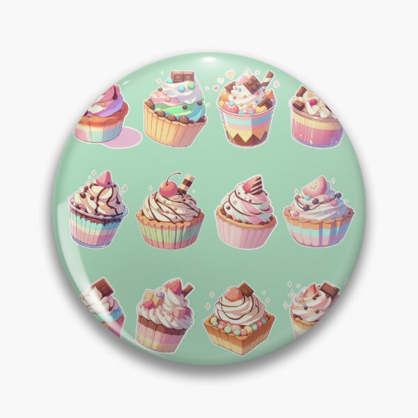 Item preview, Anime Cake – Colorful Kawaii Dessert | Cute Manga Style Food designed and sold by Sugar Wisdom .