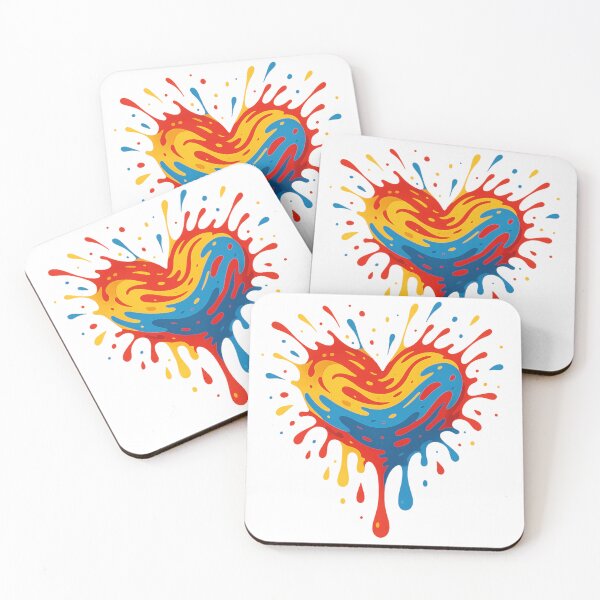 Item preview, Bleeding Heart Splash designed and sold by SebbanArts.