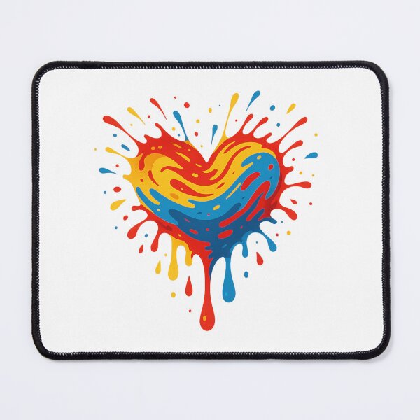 Item preview, Bleeding Heart Splash designed and sold by SebbanArts.
