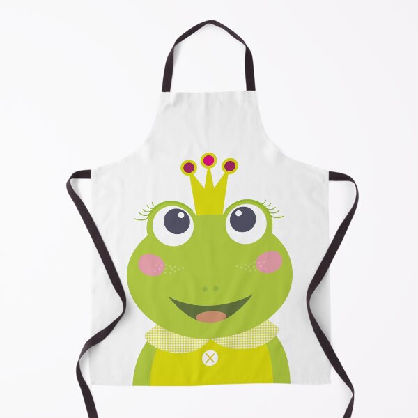 Item preview, Whimsical Frog Princess Illustration designed and sold by Les Petits Buttons.